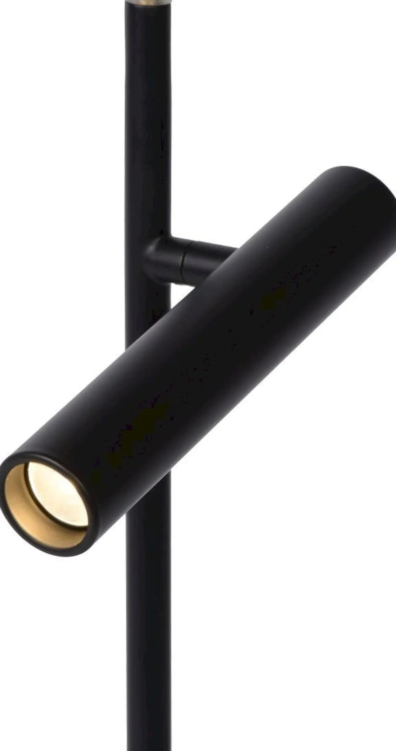 Moderne Tafellampen|Tafellampen-Lucide Philon Tafellamp Zwart