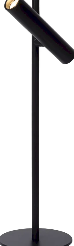Moderne Tafellampen|Tafellampen-Lucide Philon Tafellamp Zwart