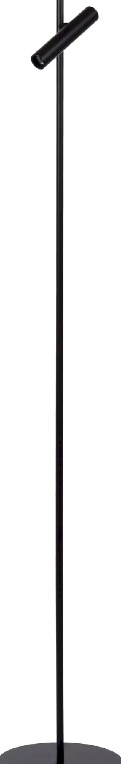 Moderne Vloerlampen|Vloerlampen-Lucide Philon Vloerlamp Zwart