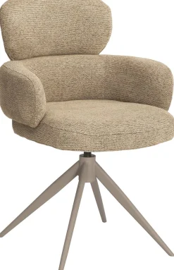 Eetkamerstoelen Met Armleuning-Trendhopper Philou Eetkamerstoel Sesam