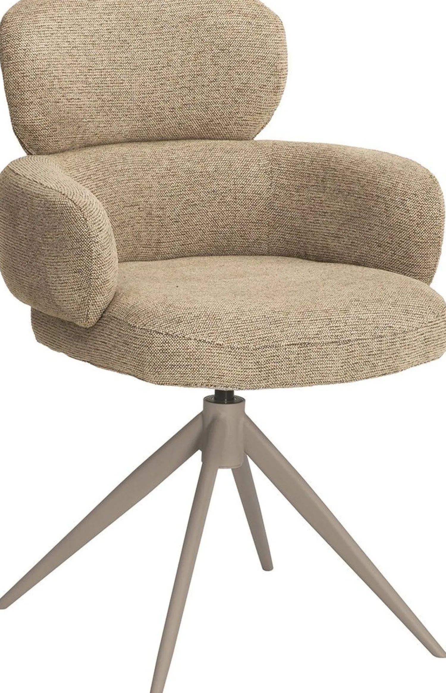 Eetkamerstoelen Met Armleuning-Trendhopper Philou Eetkamerstoel Sesam