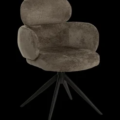 Eetkamerstoelen Met Armleuning-Trendhopper Philou Eetkamerstoel Taupe