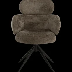 Eetkamerstoelen Met Armleuning-Trendhopper Philou Eetkamerstoel Taupe