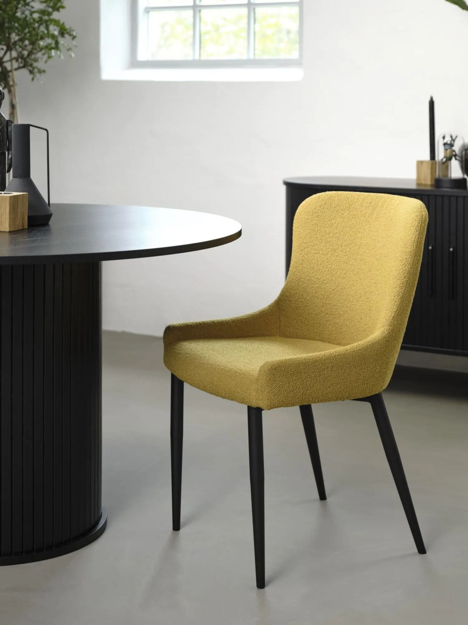 Ronde Eettafels-Eijerkamp Collectie Philou Eettafel Black Oak