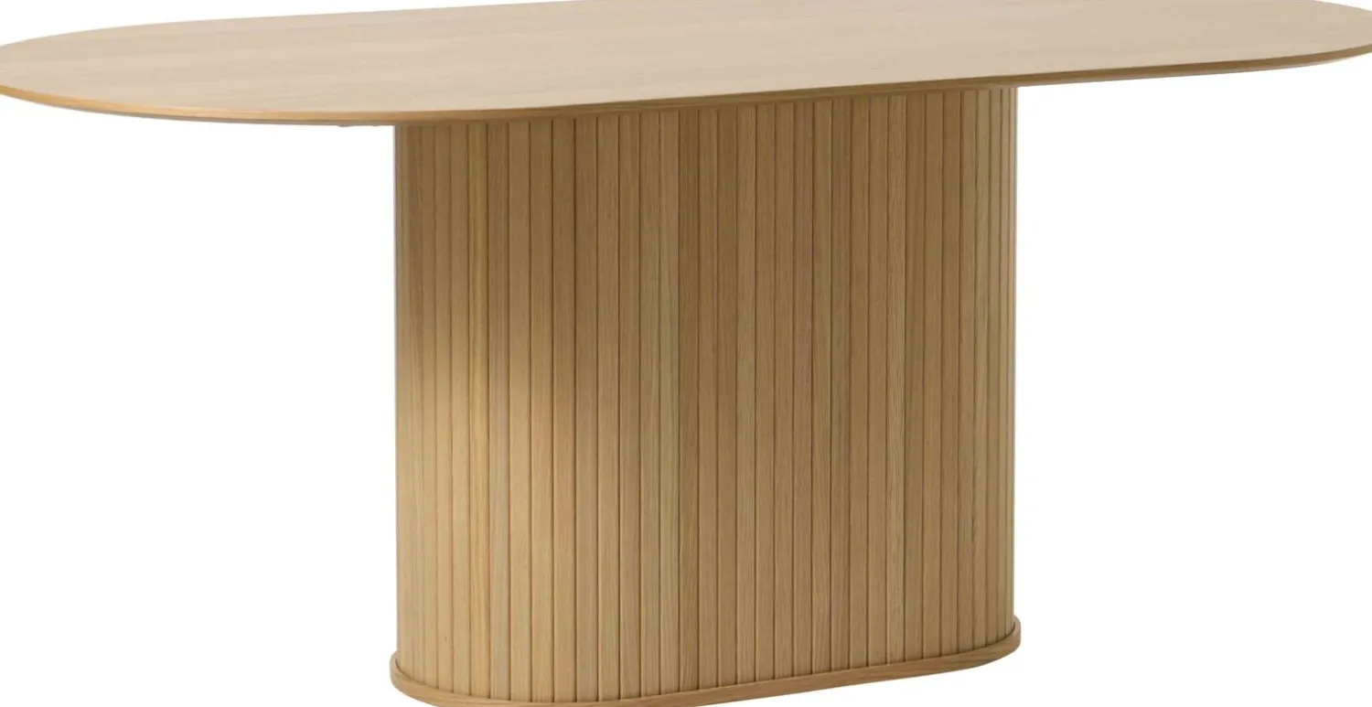 Ovale Eettafels-Feelings Wonen Philou Ovaal Eettafel Natural Oak