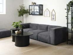 Ronde Salontafels-Eijerkamp Collectie Philou Rond Salontafel Black Oak