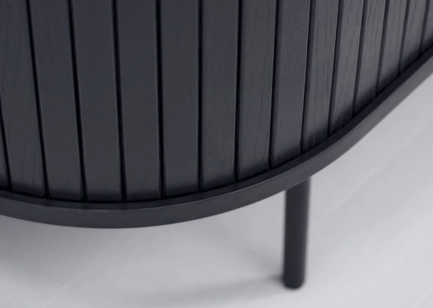 Ovale Salontafels-Eijerkamp Collectie Philou Salontafel Black Oak