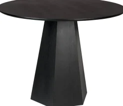 Ronde Eettafels-Zuiver Pilar Eetkamertafel Black