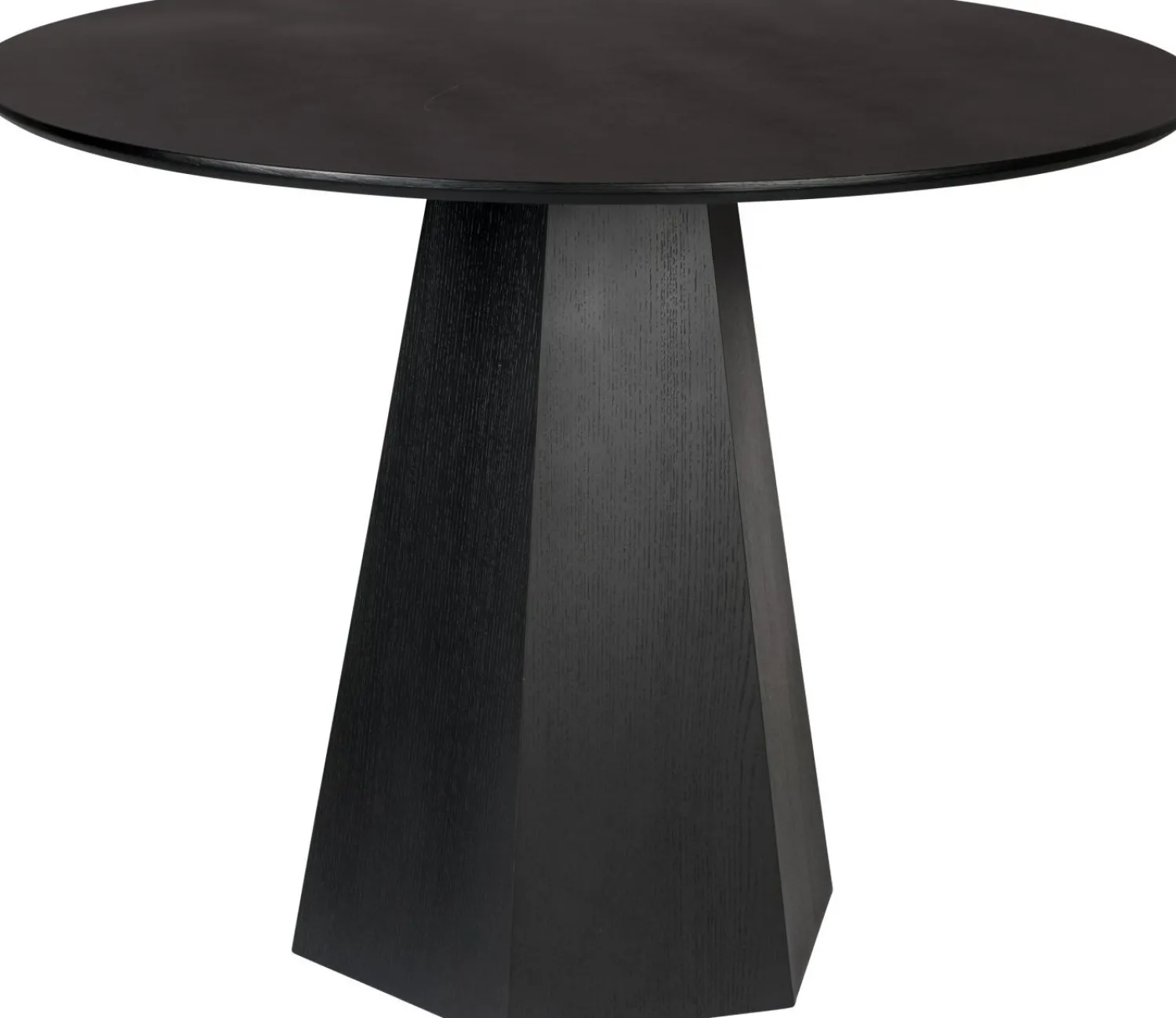 Ronde Eettafels-Zuiver Pilar Eetkamertafel Black