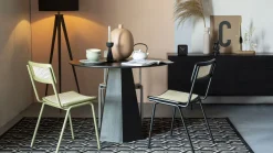 Ronde Eettafels-Zuiver Pilar Eetkamertafel Black