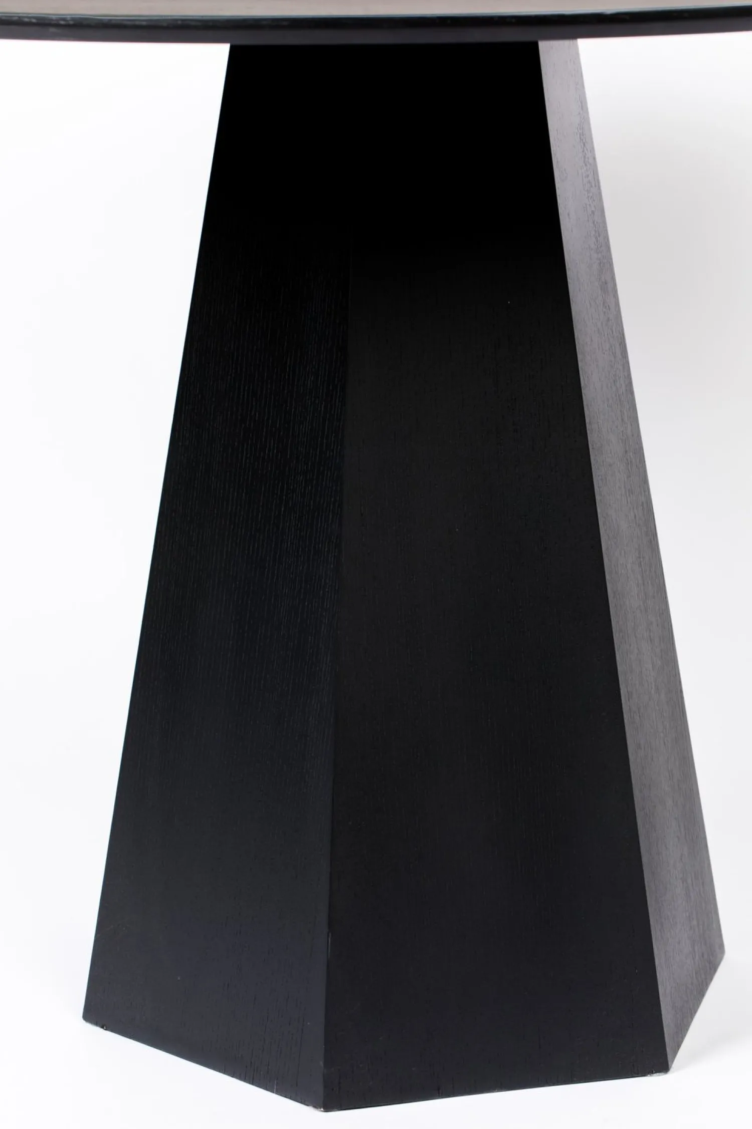Ronde Eettafels-Zuiver Pilar Eetkamertafel Black