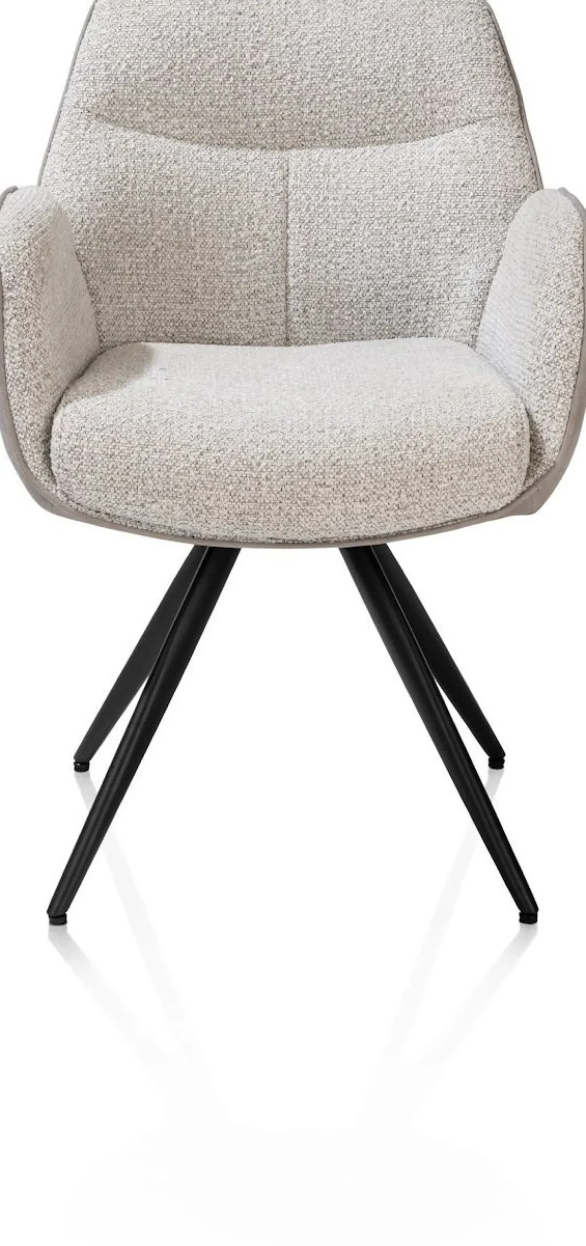 Eetkamerstoelen Met Armleuning-Henders en Hazel Pippa Armstoel Kiezel