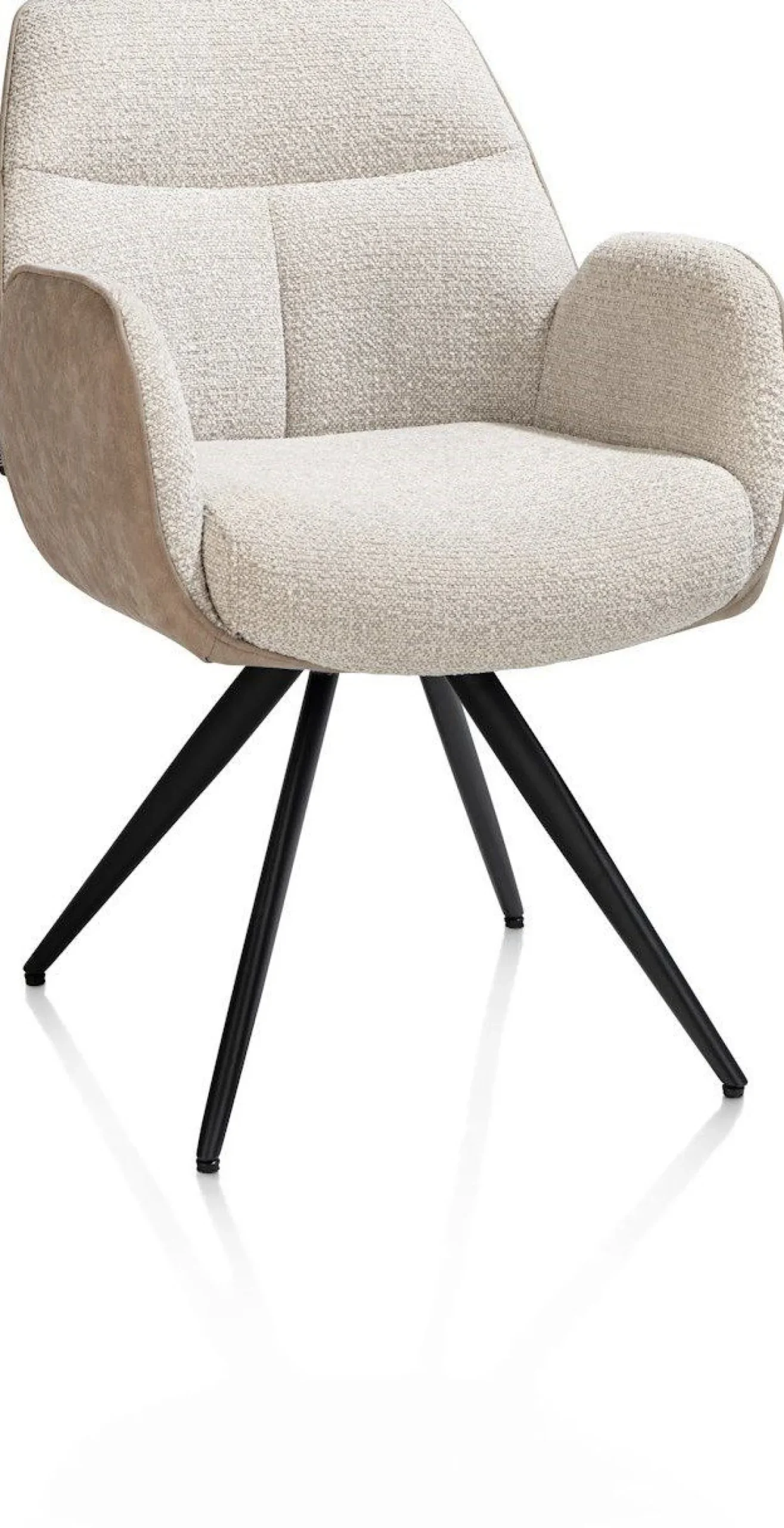 Eetkamerstoelen Met Armleuning-Henders en Hazel Pippa Armstoel Beige