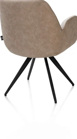Eetkamerstoelen Met Armleuning-Henders en Hazel Pippa Armstoel Beige