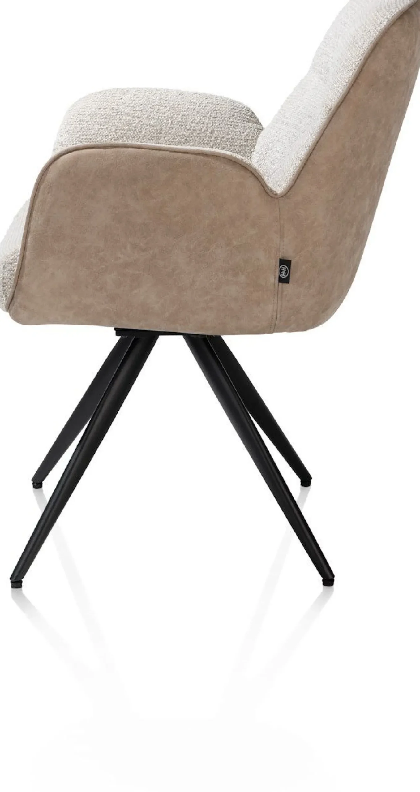 Eetkamerstoelen Met Armleuning-Henders en Hazel Pippa Armstoel Beige
