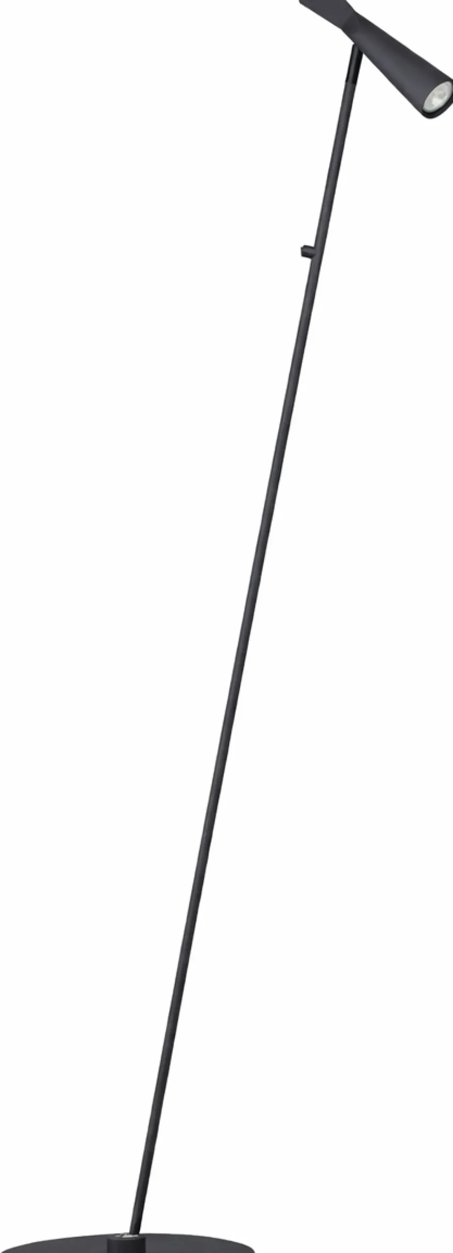 Industriële Vloerlampen|Vloerlampen-Eijerkamp Collectie Pisa Vloerlamp Zwart
