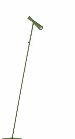 Industriële Vloerlampen|Vloerlampen-Eijerkamp Collectie Pisa Vloerlamp Groen