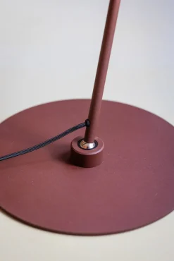 Industriële Vloerlampen|Vloerlampen-Eijerkamp Collectie Pisa Vloerlamp Rood