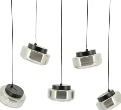 Industriële Hanglampen|Industriële Hanglampen-By Boo Pivot Hanglamp Grijs