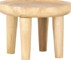 Houten Salontafels|Ronde Salontafels-MUST Living Plato Salontafel Natural