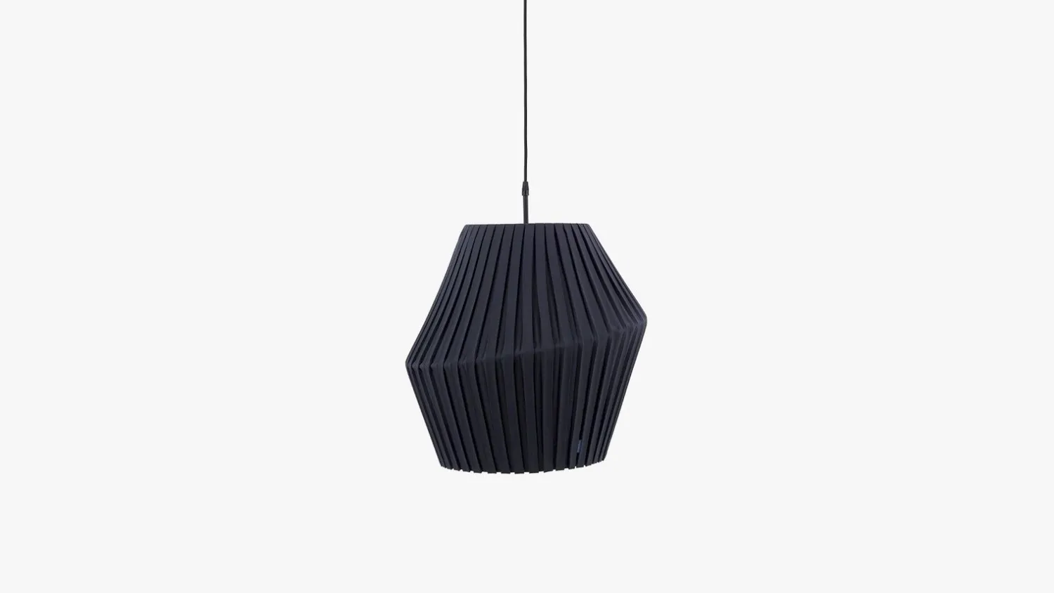 Design Hanglampen|Design Hanglampen-Hollands Licht Pleat 50 Hanglamp Anthracite