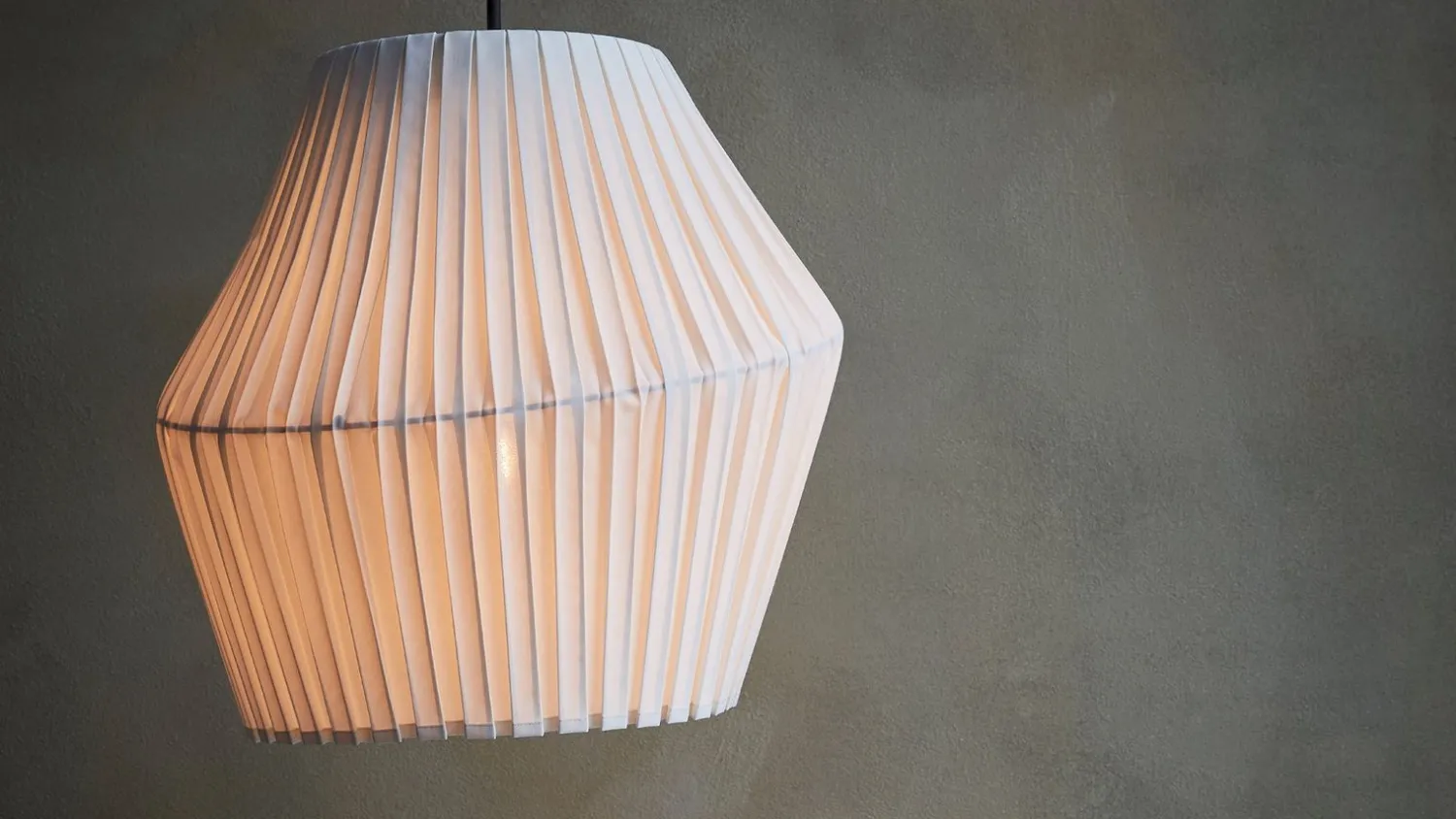 Design Hanglampen|Design Hanglampen-Hollands Licht Pleat 50 Hanglamp Off White