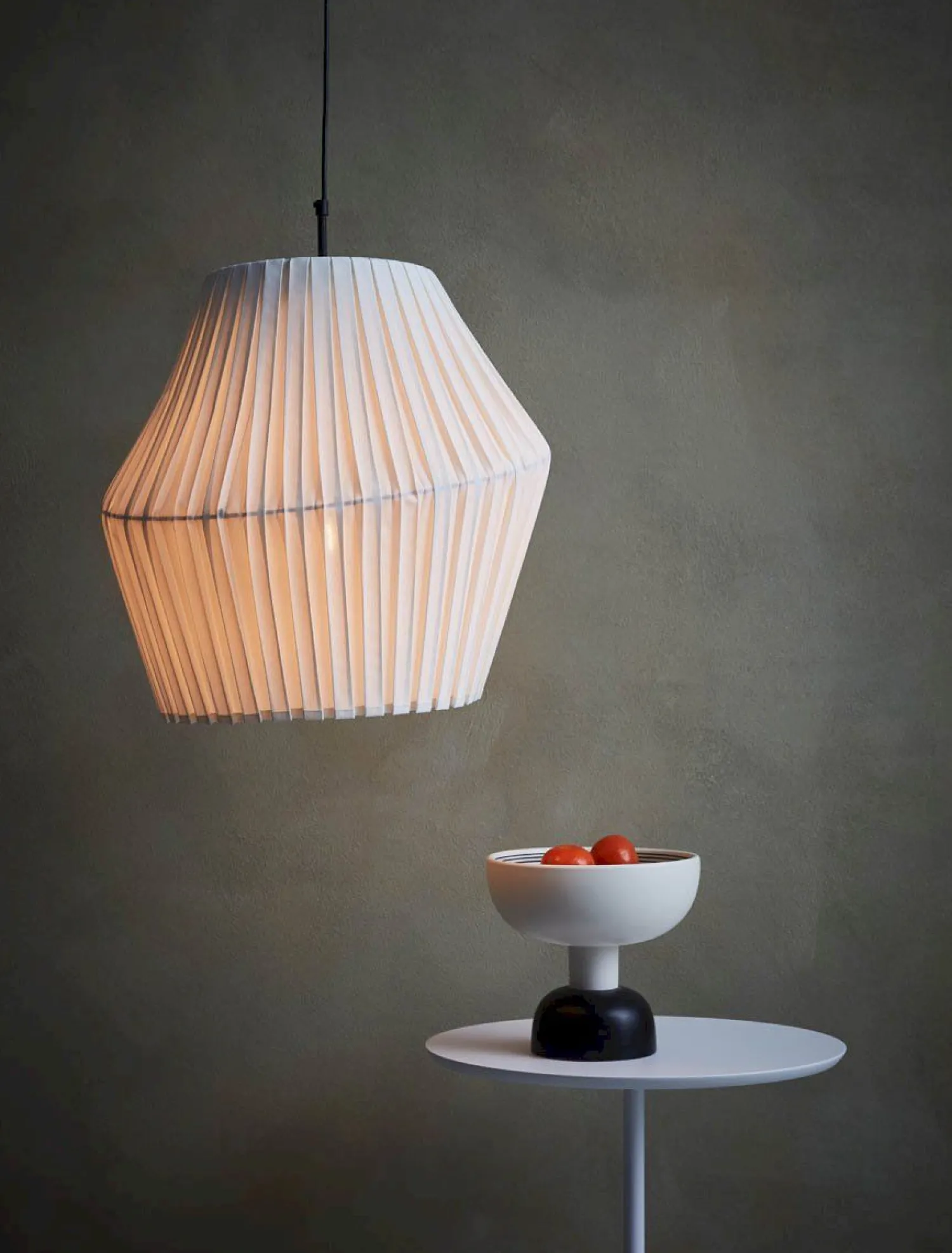 Design Hanglampen|Design Hanglampen-Hollands Licht Pleat 50 Hanglamp Off White