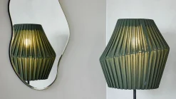 Design Vloerlampen|Vloerlampen-Hollands Licht Pleat 50 Vloerlamp Deep Green