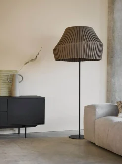 Design Vloerlampen|Vloerlampen-Hollands Licht Pleat 75 Vloerlamp Sand Taupe