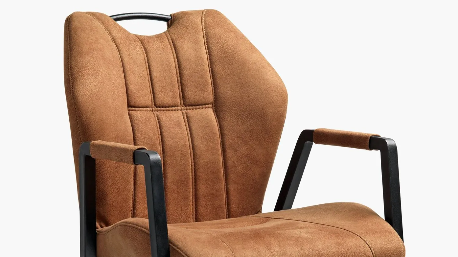 Eetkamerstoelen Met Wieltjes|Eetkamerstoelen Met Armleuning-Feelings Wonen Point Eetkamerstoel Cognac