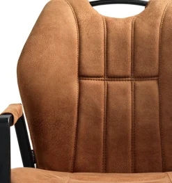 Eetkamerstoelen Met Wieltjes|Eetkamerstoelen Met Armleuning-Feelings Wonen Point Eetkamerstoel Cognac