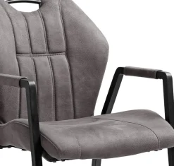 Eetkamerstoelen Met Wieltjes|Eetkamerstoelen Met Armleuning-Feelings Wonen Point Eetkamerstoel Antraciet