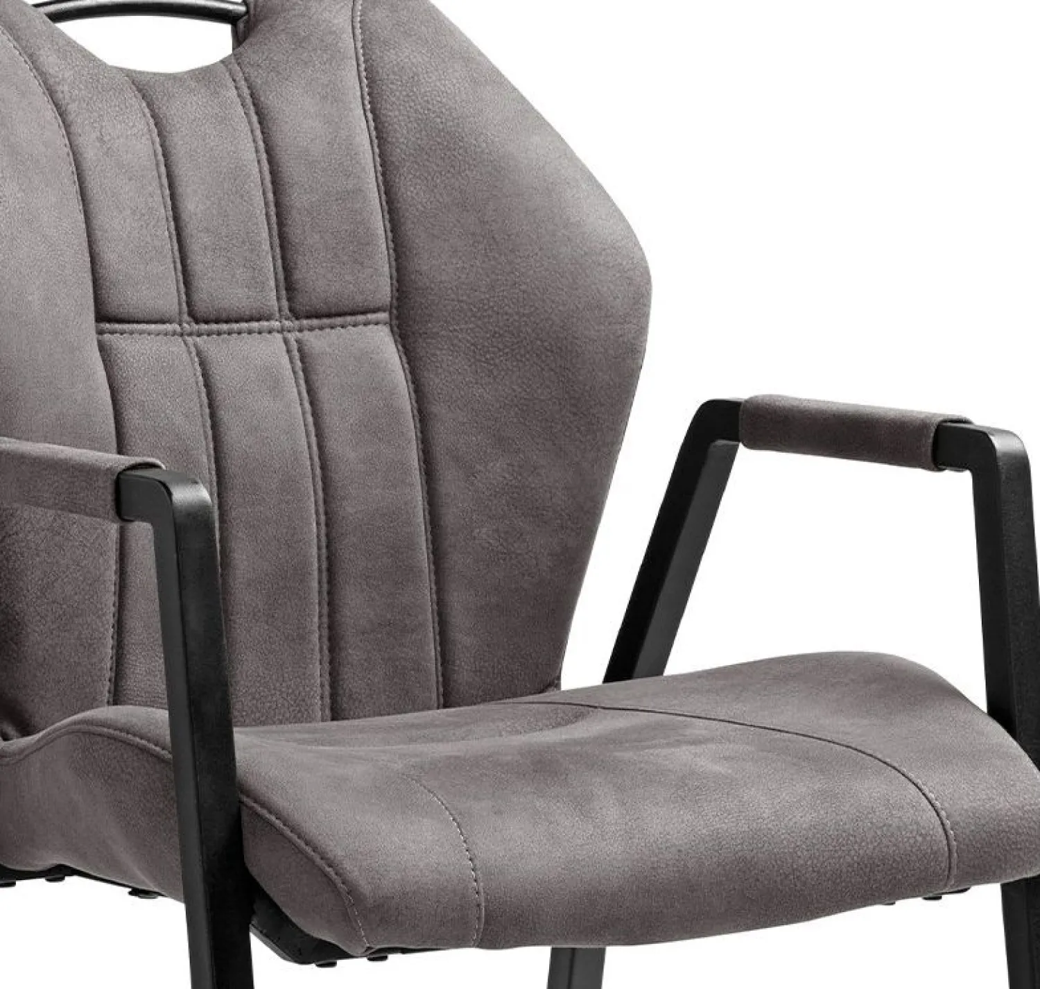 Eetkamerstoelen Met Wieltjes|Eetkamerstoelen Met Armleuning-Feelings Wonen Point Eetkamerstoel Antraciet