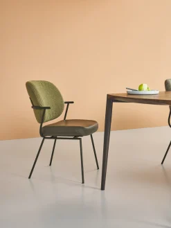 Houten Eettafels-Bert Plantagie Poppy Eettafel Pale Grey