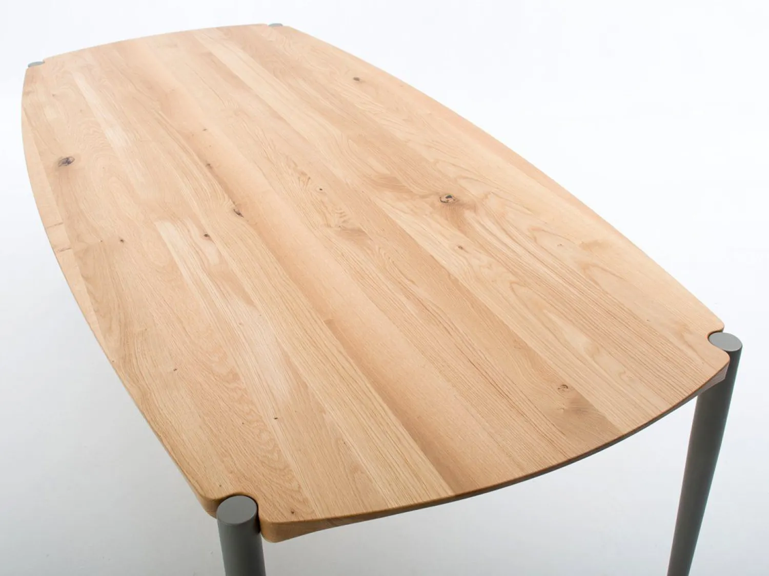 Houten Eettafels-Bert Plantagie Poppy Eettafel Pale Grey