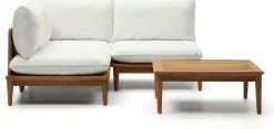 Loungesets-Kave Home Portitxol Loungeset Wit, Bruin