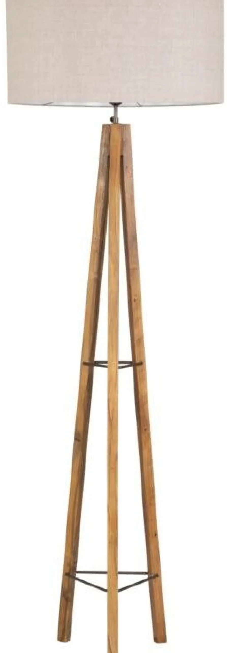 Houten Vloerlampen|Vloerlampen-MUST Living Porto Cristo Vloerlamp Naturel