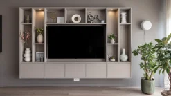 Wandlampen|Wandlampen-It's about RoMi Porto Wandlamp Light Grey