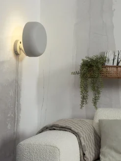 Wandlampen|Wandlampen-It's about RoMi Porto Wandlamp Light Grey