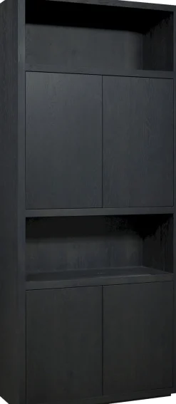 Vakkenkasten|Vakkenkasten-Eijerkamp Collectie Prado 4-deurs Vakkenkast Luxury Brown