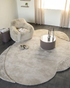 Vloerkleden-By Boo Praia Vloerkleed Beige