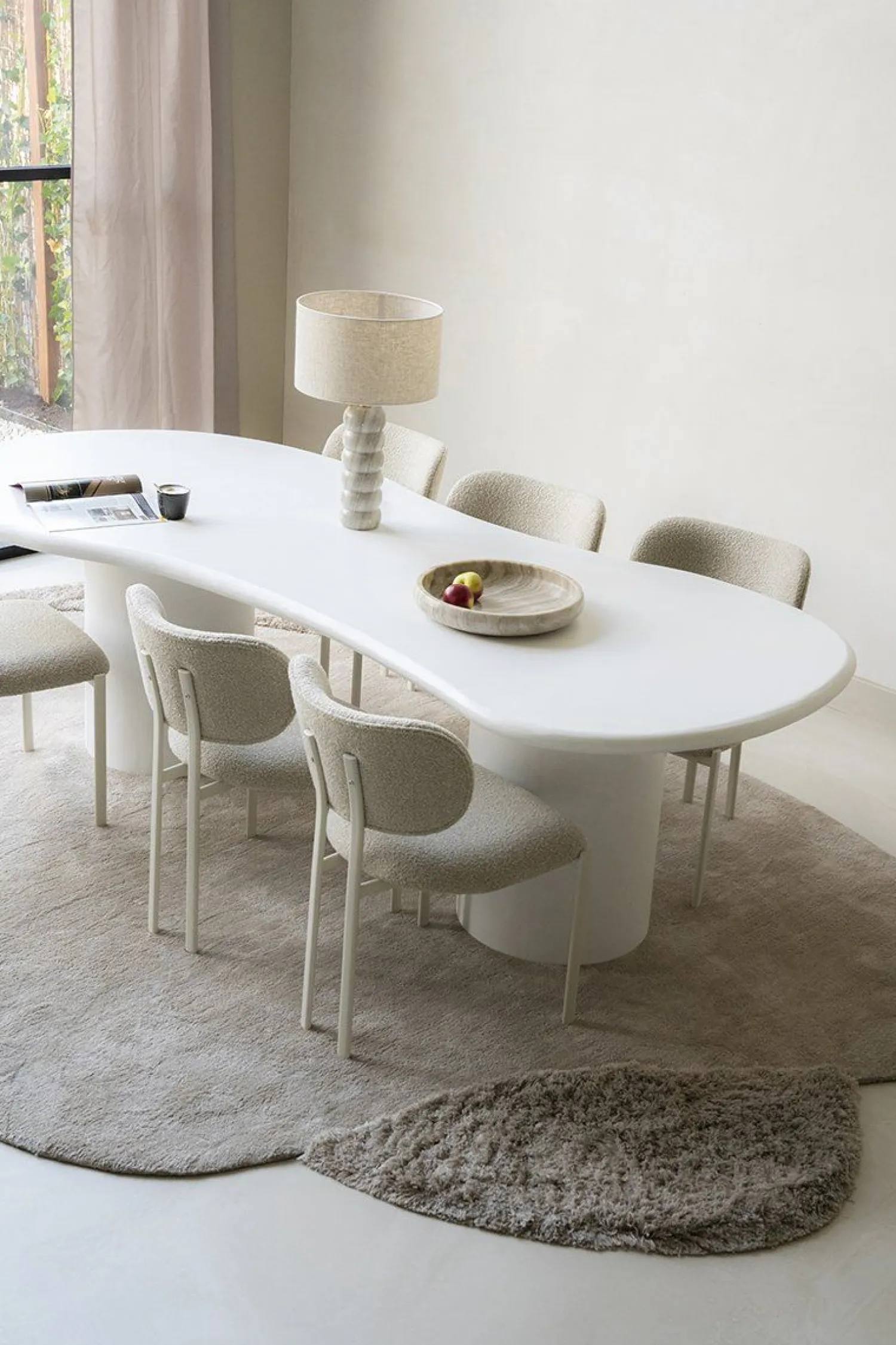 Vloerkleden-By Boo Praia Vloerkleed Beige