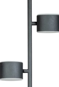 Industriële Vloerlampen|Vloerlampen-Eijerkamp Collectie Prince Vloerlamp Zwart