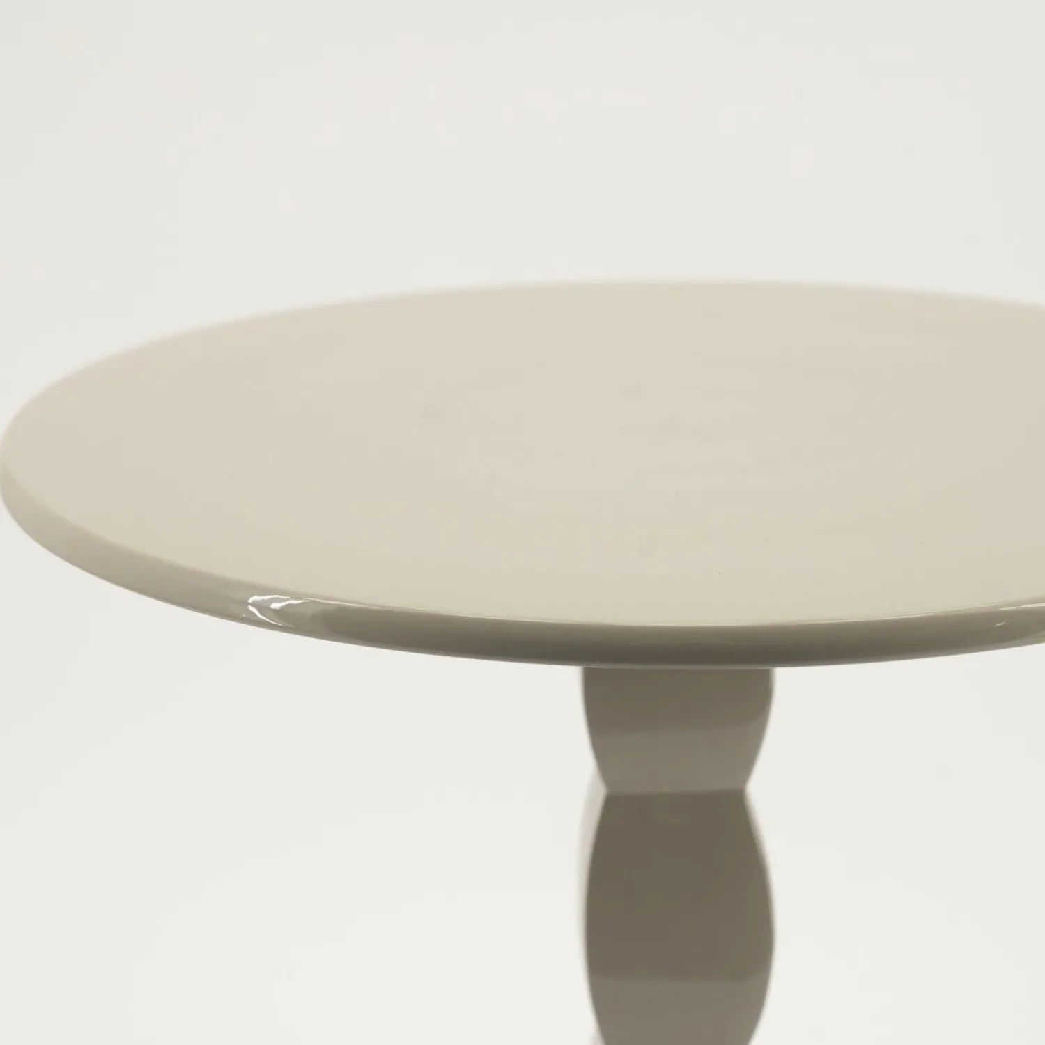 Ronde Bijzettafels-By Boo Prinz Bijzettafel Taupe