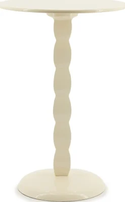 Ronde Bijzettafels-By Boo Prinz Bijzettafel Beige