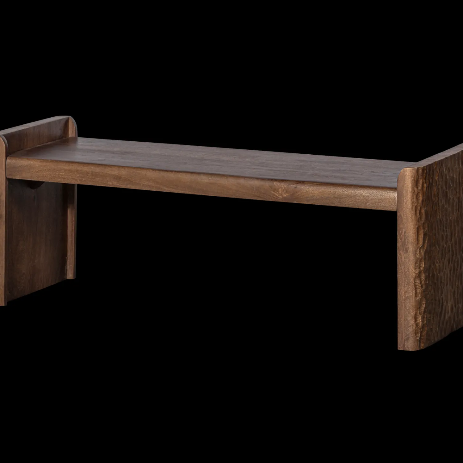 Zitbanken-WOOOD Prop Bankje Warm Brown