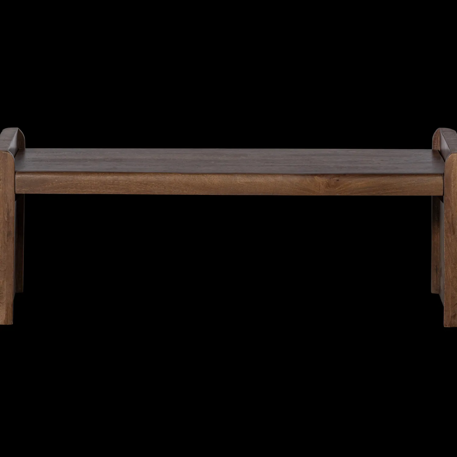 Zitbanken-WOOOD Prop Bankje Warm Brown