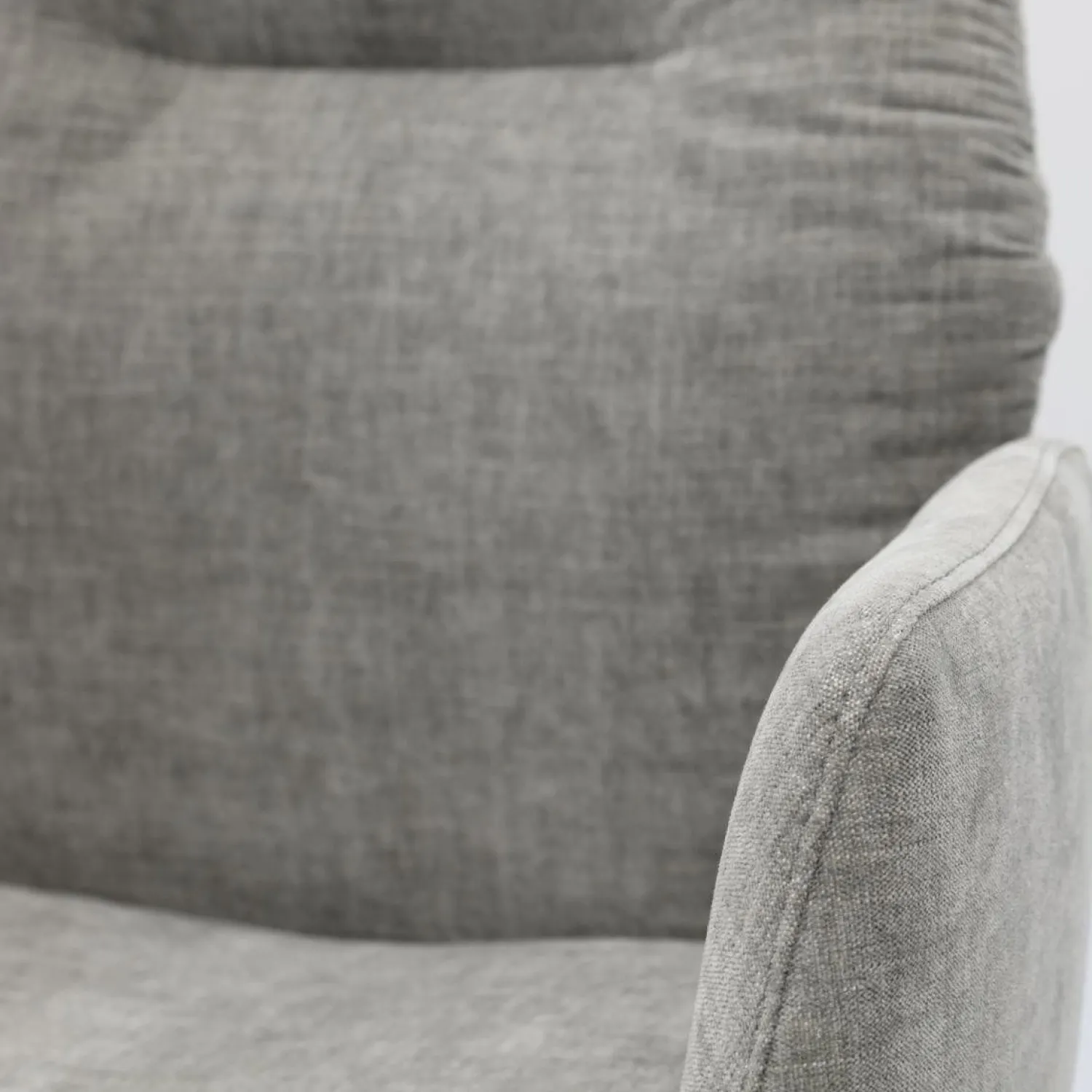 Draaibare Eetkamerstoelen|Eetkamerstoelen Met Armleuning-Trendhopper Pula Eetkamerstoel Ash