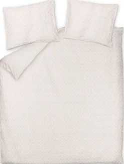 Dekbedovertrekken-Vandyck Pure Aura 140x220 Dekbedovertrek Stone