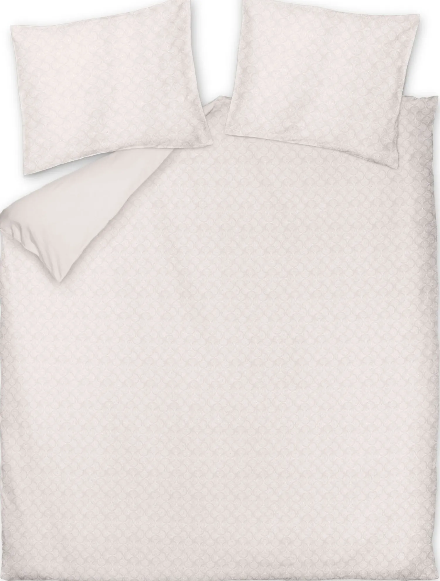 Dekbedovertrekken-Vandyck Pure Aura 140x220 Dekbedovertrek Stone